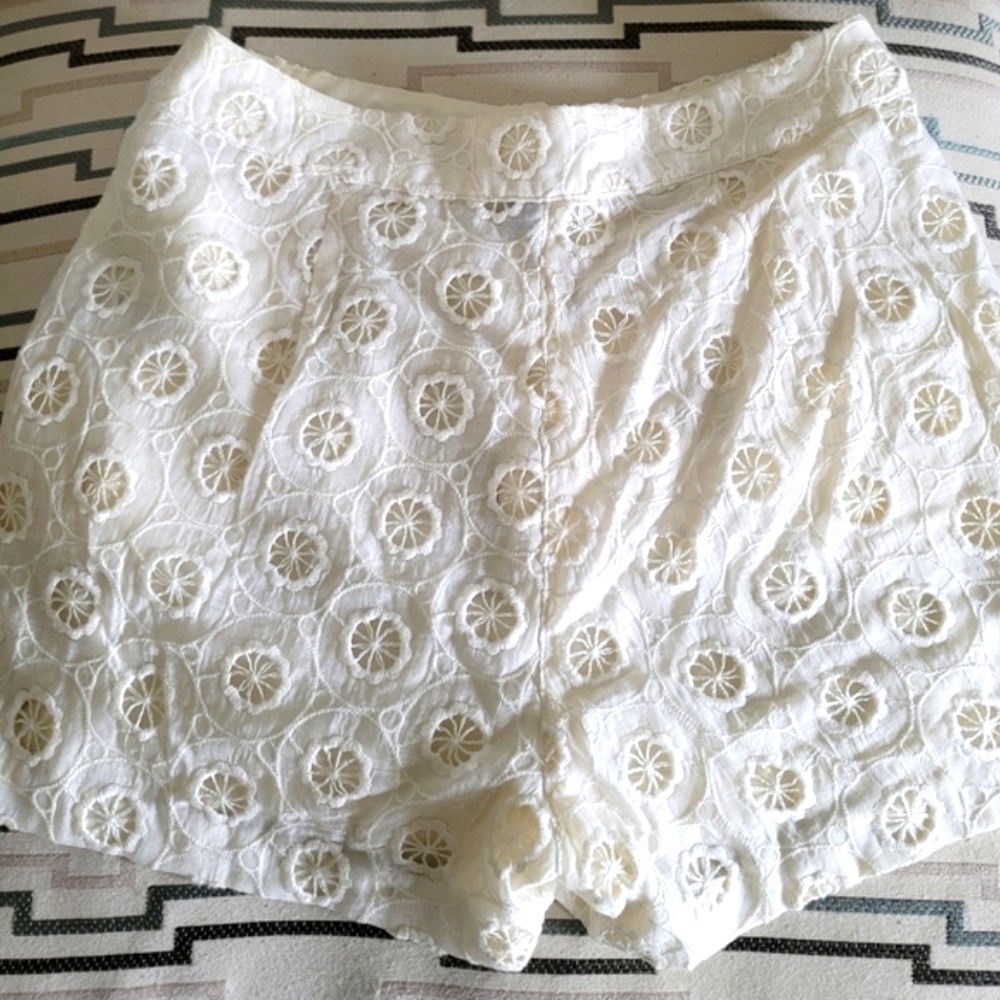 Aryn K White Shorts